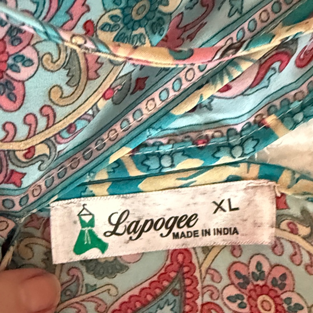 Lapogee~Floral Maxi Dress (XL) – New Without Tags - Picture 3 of 7